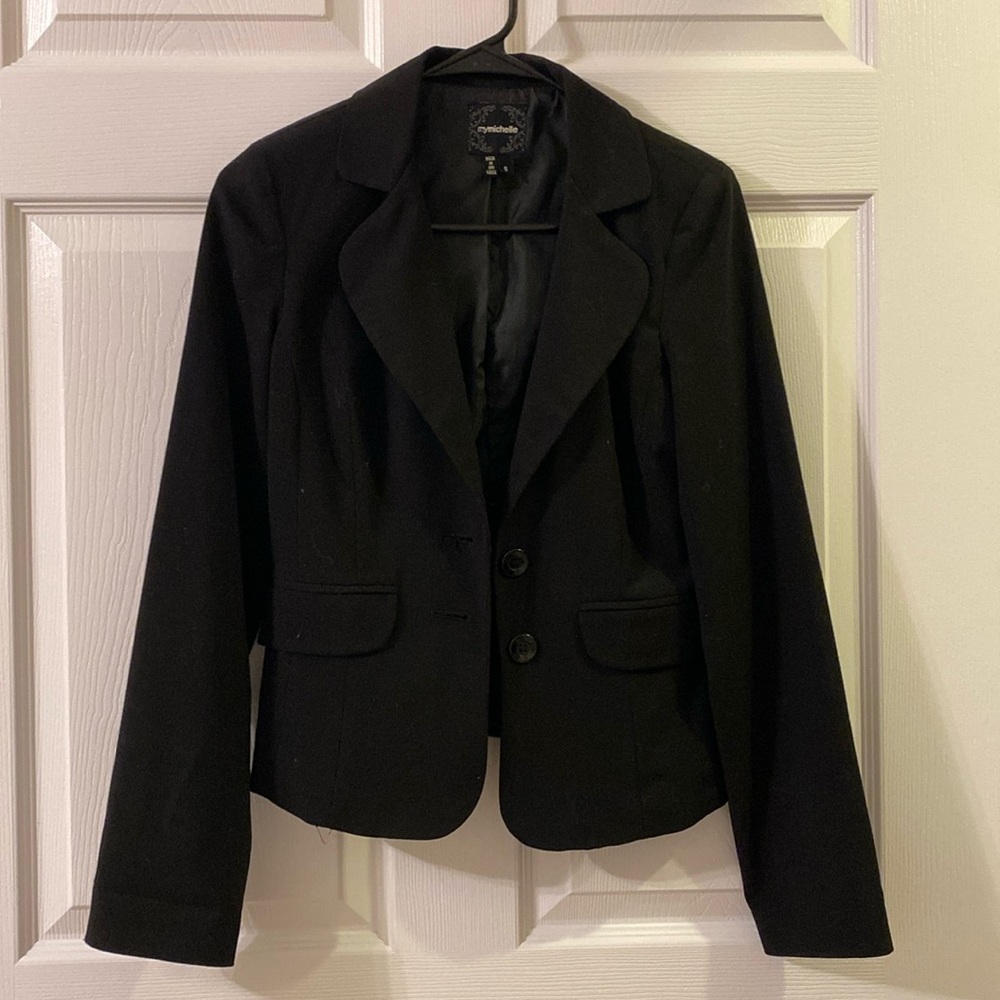 3/$10 My Michelle Black Blazer
